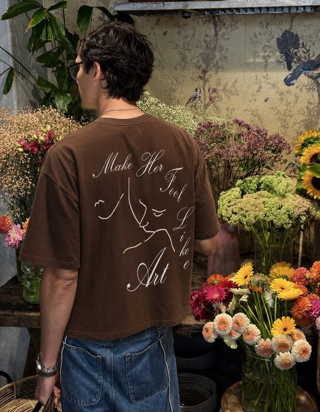 The She-art Boxy Oversized Fit Tee Hover Image
