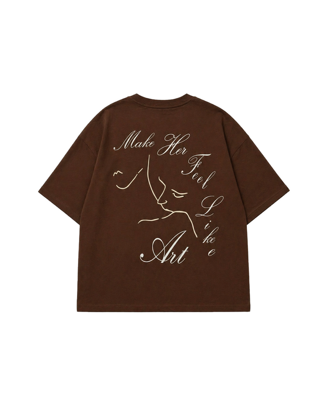The She-art Boxy Oversized Fit Tee Main Image