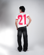 The Saints Varsity Ringer Regular Fit Tee