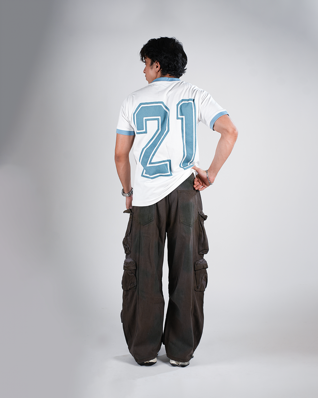 The Retro Spirit Ringer Regular Fit Tee