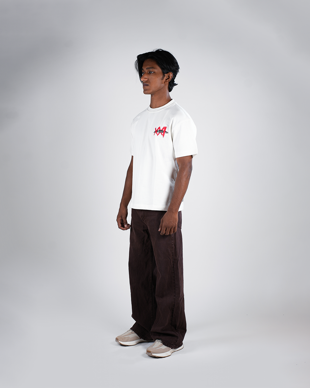 The Burning Star Boxy Oversized Tee